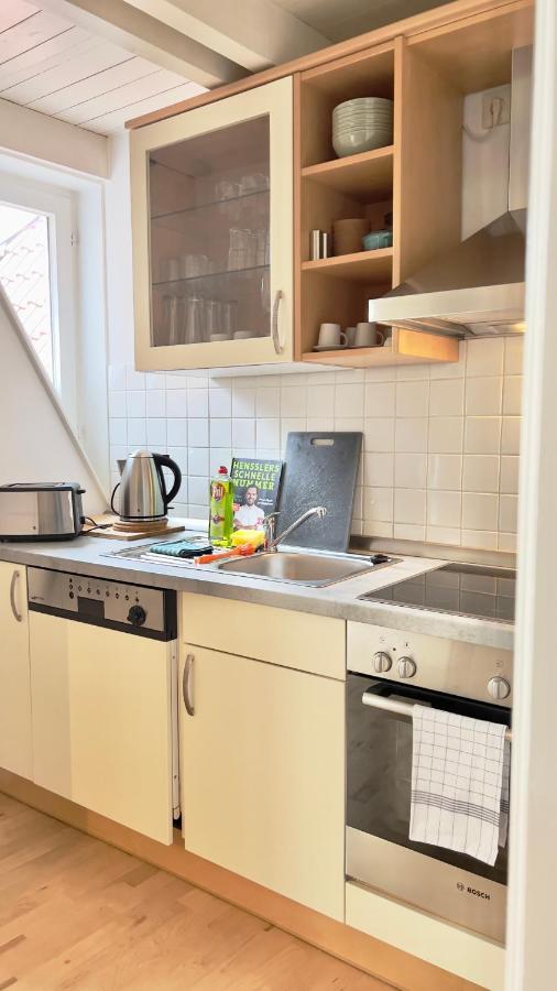 Gemuetliche Maisonettewohnung Mit Dachterrasse Am Schloss Oldenburg Exterior foto