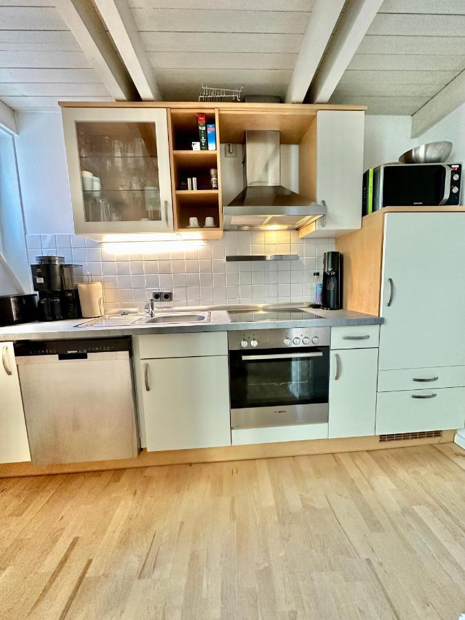 Gemuetliche Maisonettewohnung Mit Dachterrasse Am Schloss Oldenburg Exterior foto