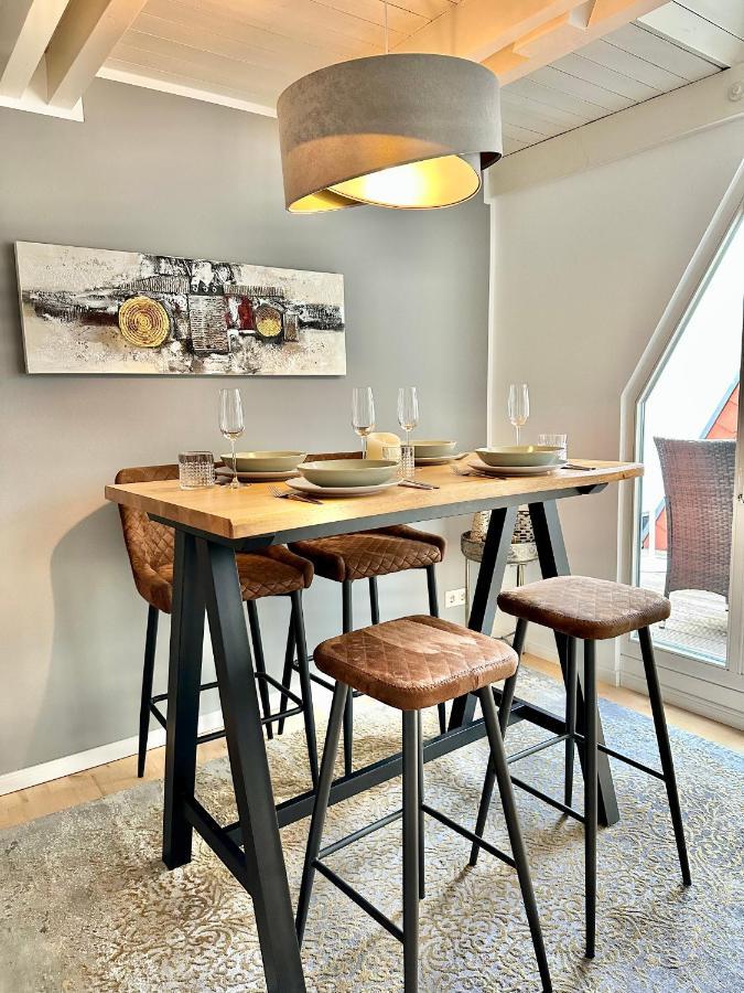 Gemuetliche Maisonettewohnung Mit Dachterrasse Am Schloss Oldenburg Exterior foto